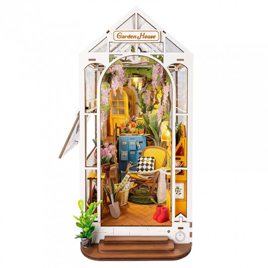 Intermediate 3D jigsaw HOLIDAY GARDEN bookends Intermediate 3D jigsaw...