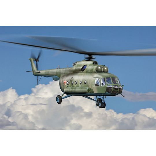 Model of a 1:48 scale Mi-17...