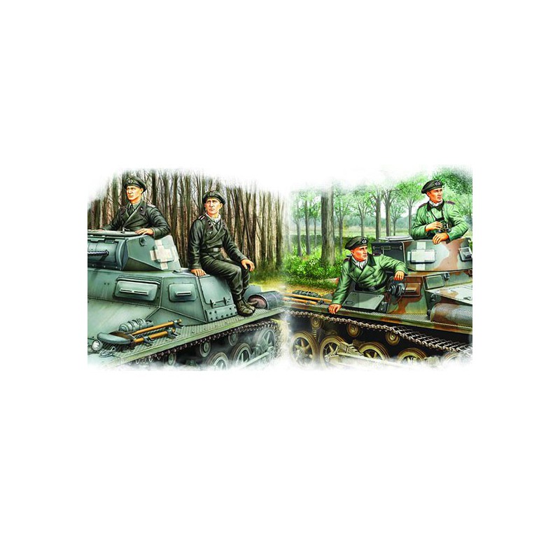 German Panzer Crew Set 1/35 figurine | Scientific-MHD