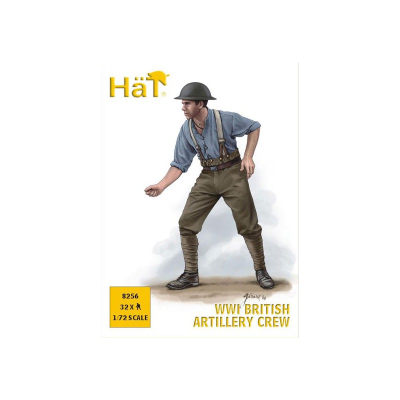 English artillery figurine wwi 1/72 | Scientific-MHD