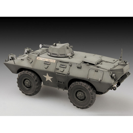 Model of plastic armored...