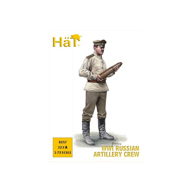 Russian artillery figurine wwi 1/72 | Scientific-MHD