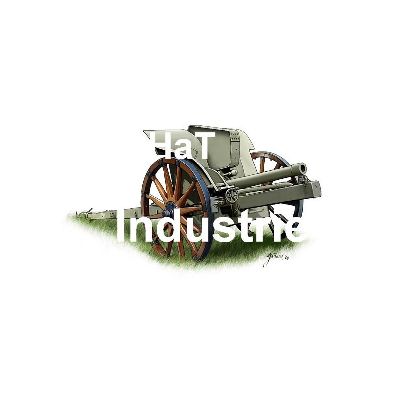 Italian canon figurine 75mm wwi 1/72 | Scientific-MHD