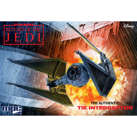 Plastic science fiction model Star Wars: Return of the Jedi - Tie Interceptor 1:48 Plastic science fiction...