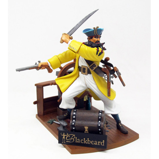Plastic model of Blackbeard...