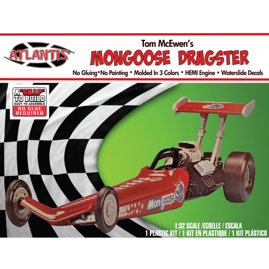 Model plastic car Mongoose...