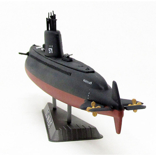 Model of plastic boat USS...