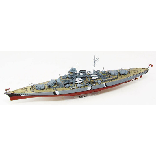 Plastic model ship Bismark...