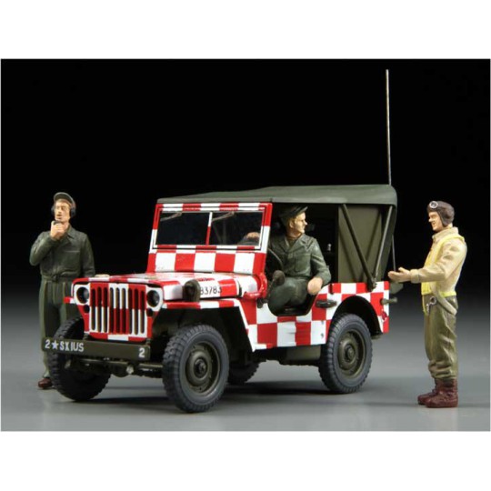 Plastic car model Follow me Jeep Willys Mb 1/48 Plastic car model Follow me Jeep Willys Mb 1/48 | Scientific-MHD