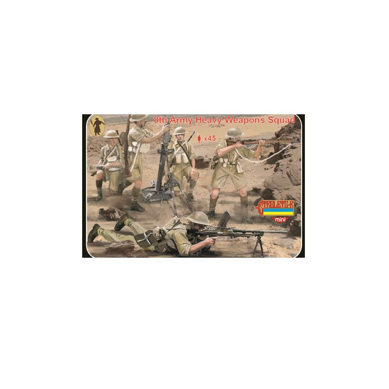 Figurine 8th Army Heavy Weapons Squad | Scientific-MHD