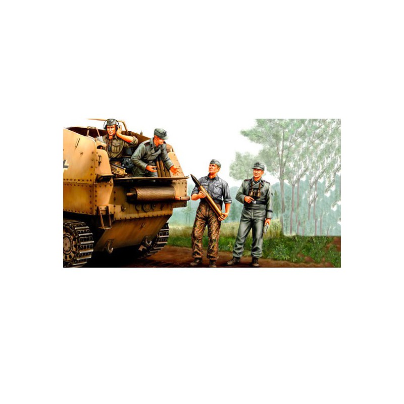 GERMAN SPG CREW 1/35 figurine | Scientific-MHD