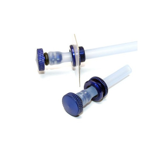 Embedded accessory Blue filling caps | Scientific-MHD