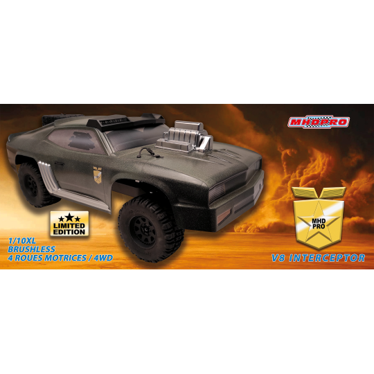Electric car -controlled electrical car interceptor Salie XL 1:10 2S-3000 mAh Electric car -controlled electrical car interceptor Salie XL 1/10 | Scientific-MHD
