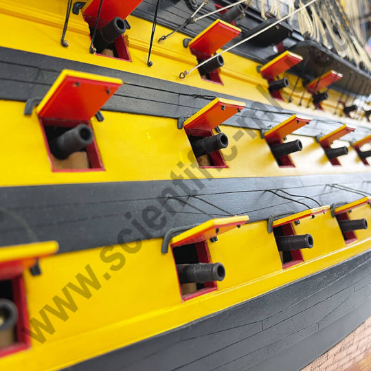 Model of wooden HMS Victory...
