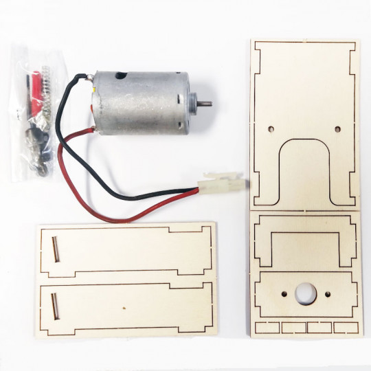 Radio -controlled boat accessory Motobattello motorization kit Radio -controlled boat...