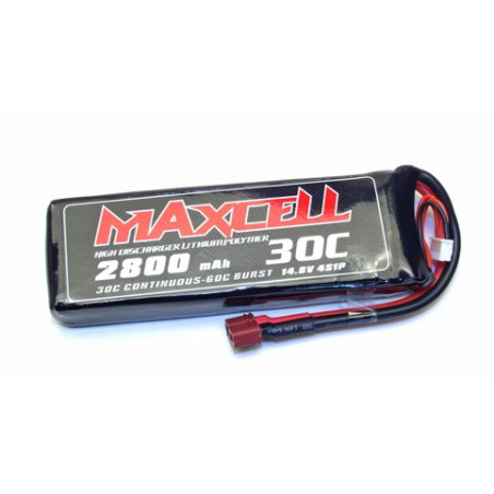 LIPO battery for REDIOCMANDED LIPO 30C 14.8V 2800 MA | Scientific-MHD