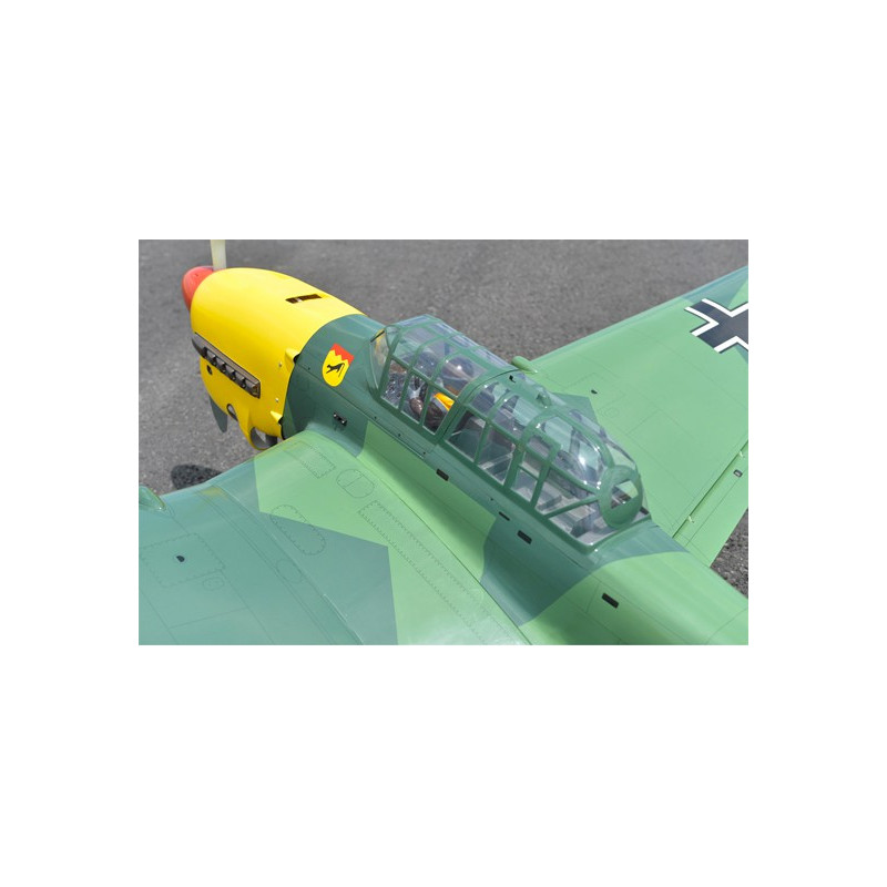 Radio -controlled thermal aircraft Ju87b Stuka 60cc ARF | Scientific-MHD