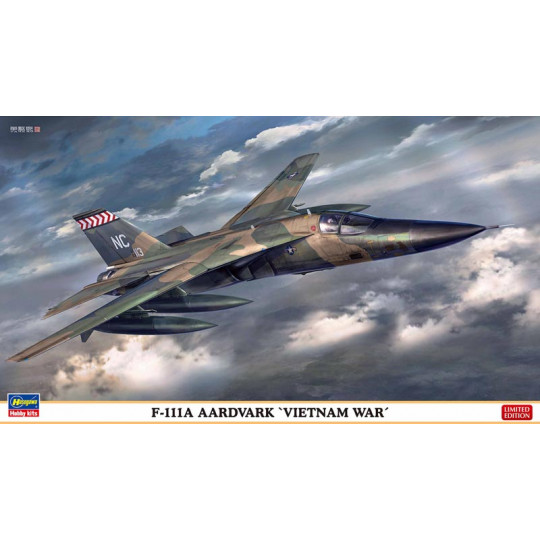 Plastic model aircraft F-111A Aardvark 'Vietnam war' 1/72 Plastic model aircraft...