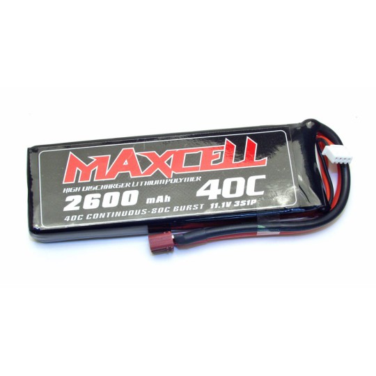 LIPO battery for radio controlled lipo 40c 11.1v 2600 ma | Scientific-MHD