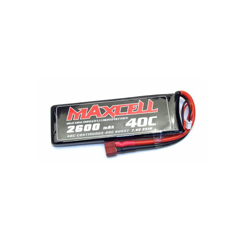 LIPO battery for Radiocomanded Lipo 40C 7.4 V 2600 MA | Scientific-MHD