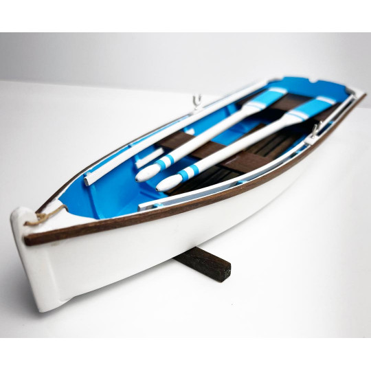 Static draft boat Skiff 1:12