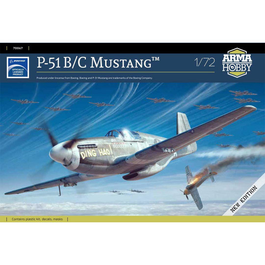 Model Plastic P-51 B/C...
