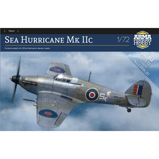 Plastic model aircraft Sea Hurricane Mk IIc 1:72 Plastic model aircraft Sea...