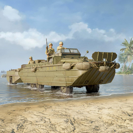 Model of GMC DUKW-353...