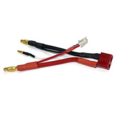 Charger for accusation for radio -controlled device Dean/contact adapter 4mm + equil. | Scientific-MHD Charger for accusation for radio -controlled device Dean/contact adapter 4mm + equil. | Scientific-MHD