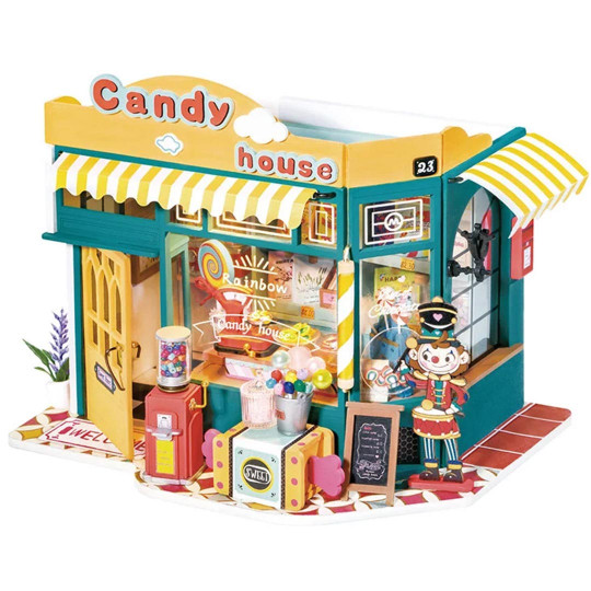 Intermediate Mechanical 3D Rainbow Candy House Intermediate Mechanical 3D...