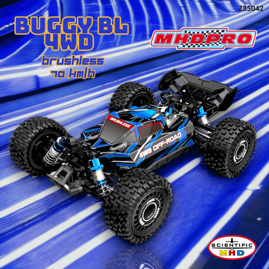 Electric remote-controlled car MINI MHD STINGER Buggy BL 4WD 1:16 Electric remote-controlled...