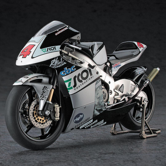 Plastic model motorcycle...