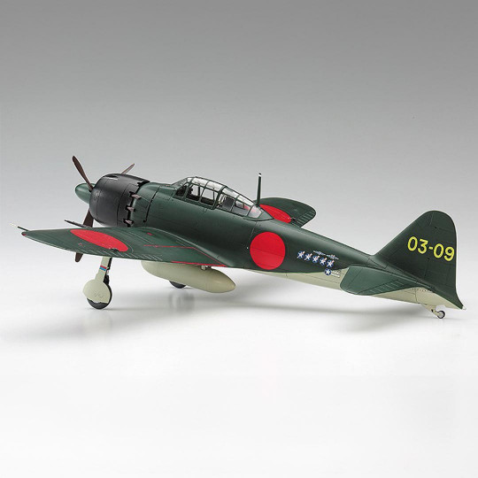 Maquette plastique Mitsubishi A6M5c Zero Fighter (ZEKE) TYPE 52 Hei 1:48 ST34 Maquette plastique...