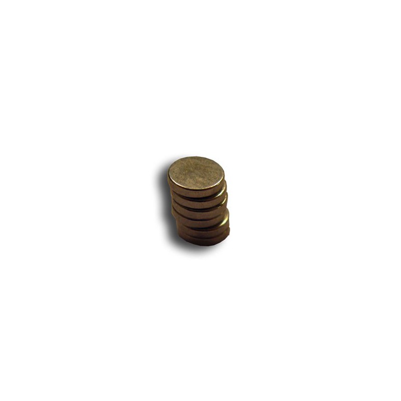 Embedded accessory Round magnets Diam. 5mm (6pcs) | Scientific-MHD