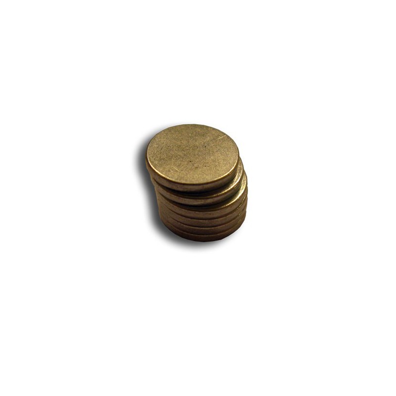 Embedded accessory Round magnets Diam. 12mm (6pcs) | Scientific-MHD