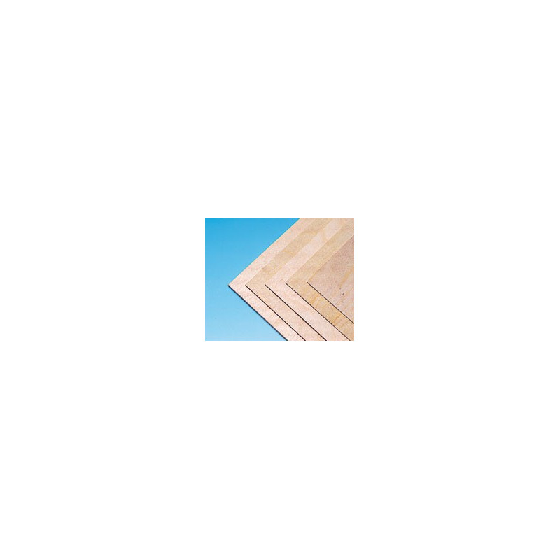 Wood material CTP 500x250x1.0mm | Scientific-MHD