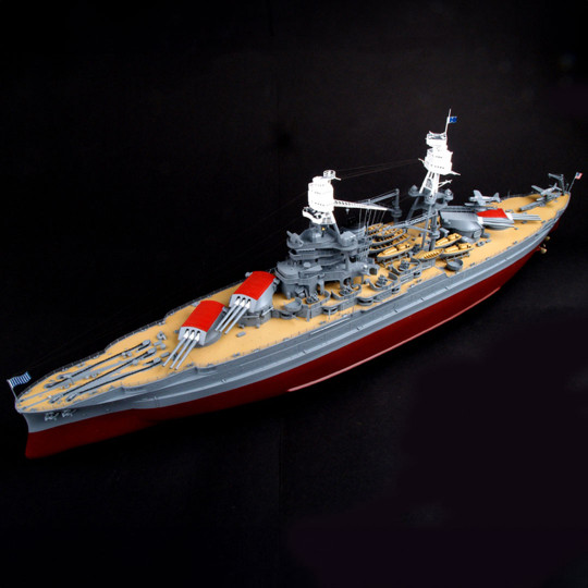 Model of Plastic Ship USS...