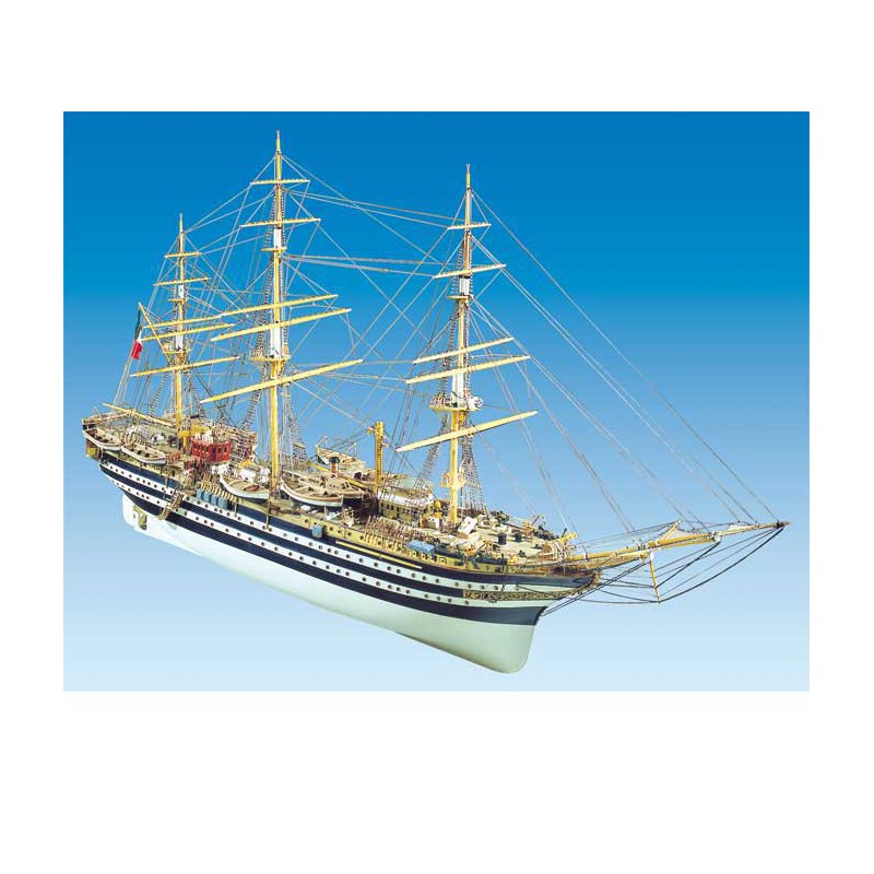 Amerigo Vespucci static boat 1/84 Kit n ° 2 | Scientific-MHD