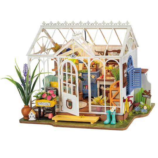 Dreamy Garden House 3D mechanical intermediate model puzzle Dreamy Garden House 3D...