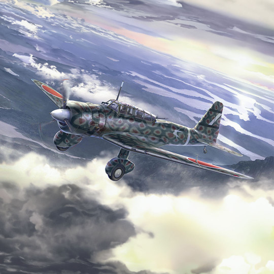 Plastic model aircraft Mitsubishi Ki51 Type 99 Assault/Tactical Recon. Plane 1:72 Plastic model aircraft...