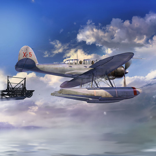 Plastic model of Aichi...