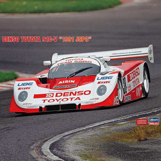 Plastic model car DENSO Toyota 91 C-V "1991 JSPC" 1:24 Plastic model car DENSO...