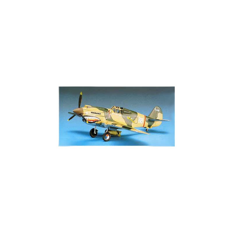 Curtiss plastic model P-40B Tomahawk 1/72 | Scientific-MHD