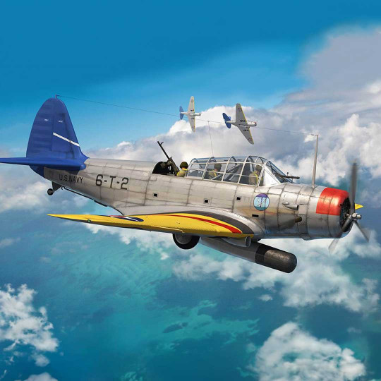 Plastic model aircraft TBD-1 Devastator 1:48 Plastic model aircraft...