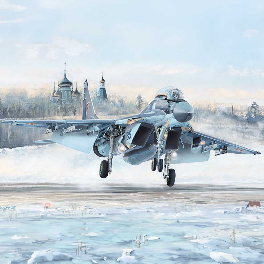 Plastic model aircraft Russian Mig-29K 1:48 Plastic model aircraft...