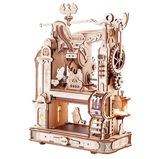 3D mechanical puzzle intermediate PRESS TO PRINT 3D mechanical puzzle...