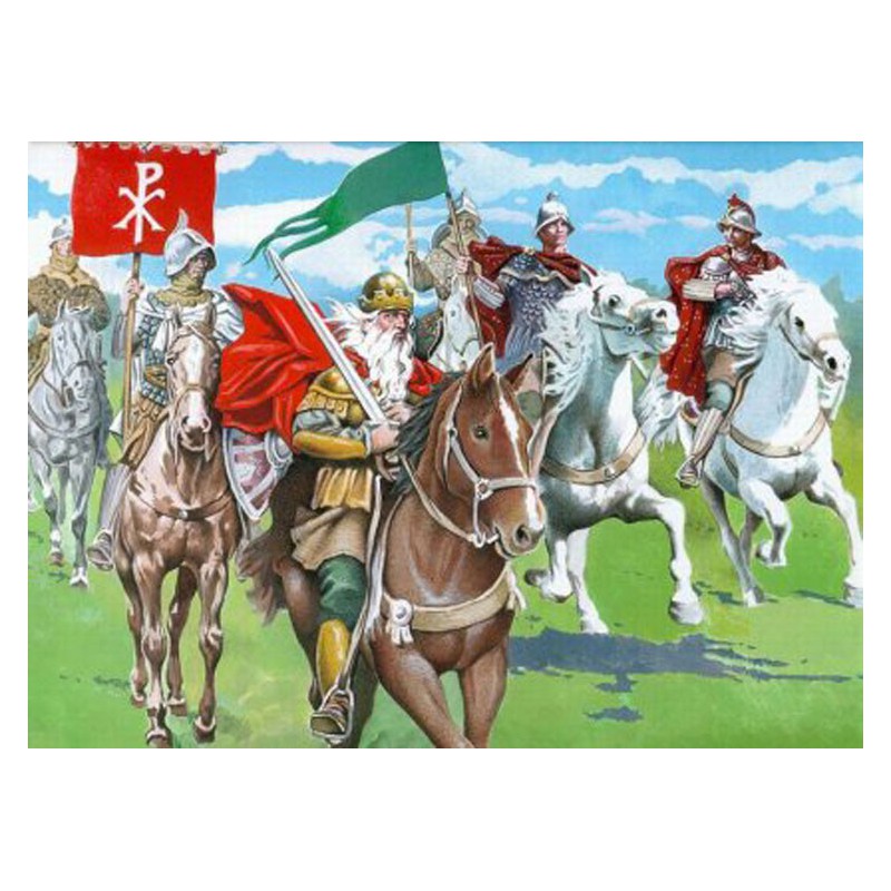 Carolingian cavalry figurine | Scientific-MHD