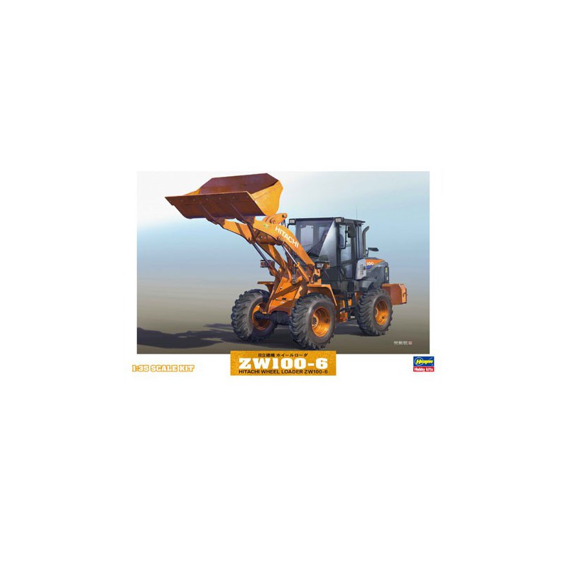Wheel Loader ZW100-6 1/35 plastic truck model | Scientific-MHD