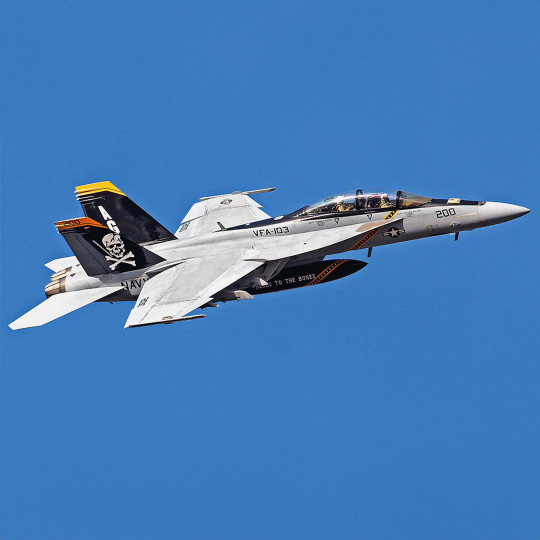 Plastic model aircraft F/A-18F Super Hornet 'VFA-103 Jolly Rogers CAG 2022' 1:72 Plastic model aircraft...