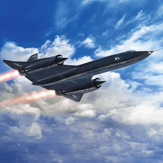 Plastic model aircraft SR-71 Blackbird (A version) "First Aircraft" 1:72 Plastic model aircraft...